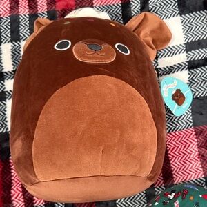 12” Squishmallows Rico the brownie lab